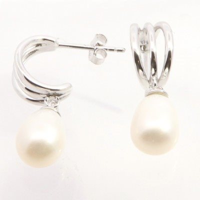 Orecchini Domar Gioielli Donna Orecchini perle argento 925 in Argento EPB119188 - EPB119188